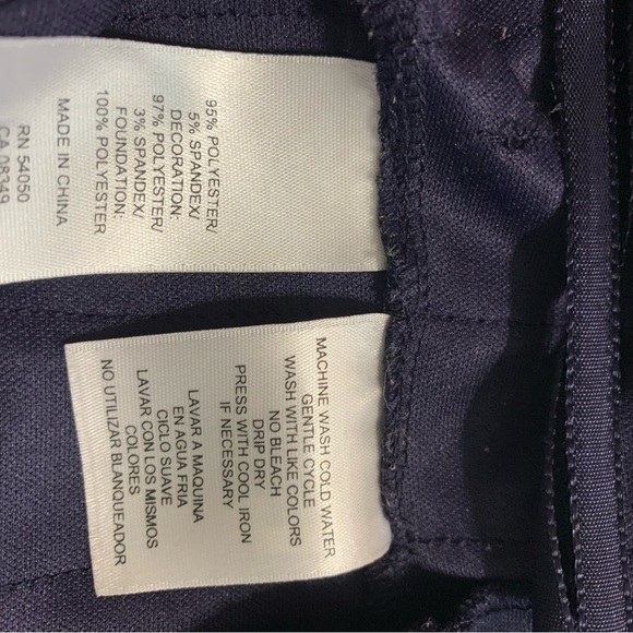 Jones Wear Dress navy size 8 - Picture 5 of 8